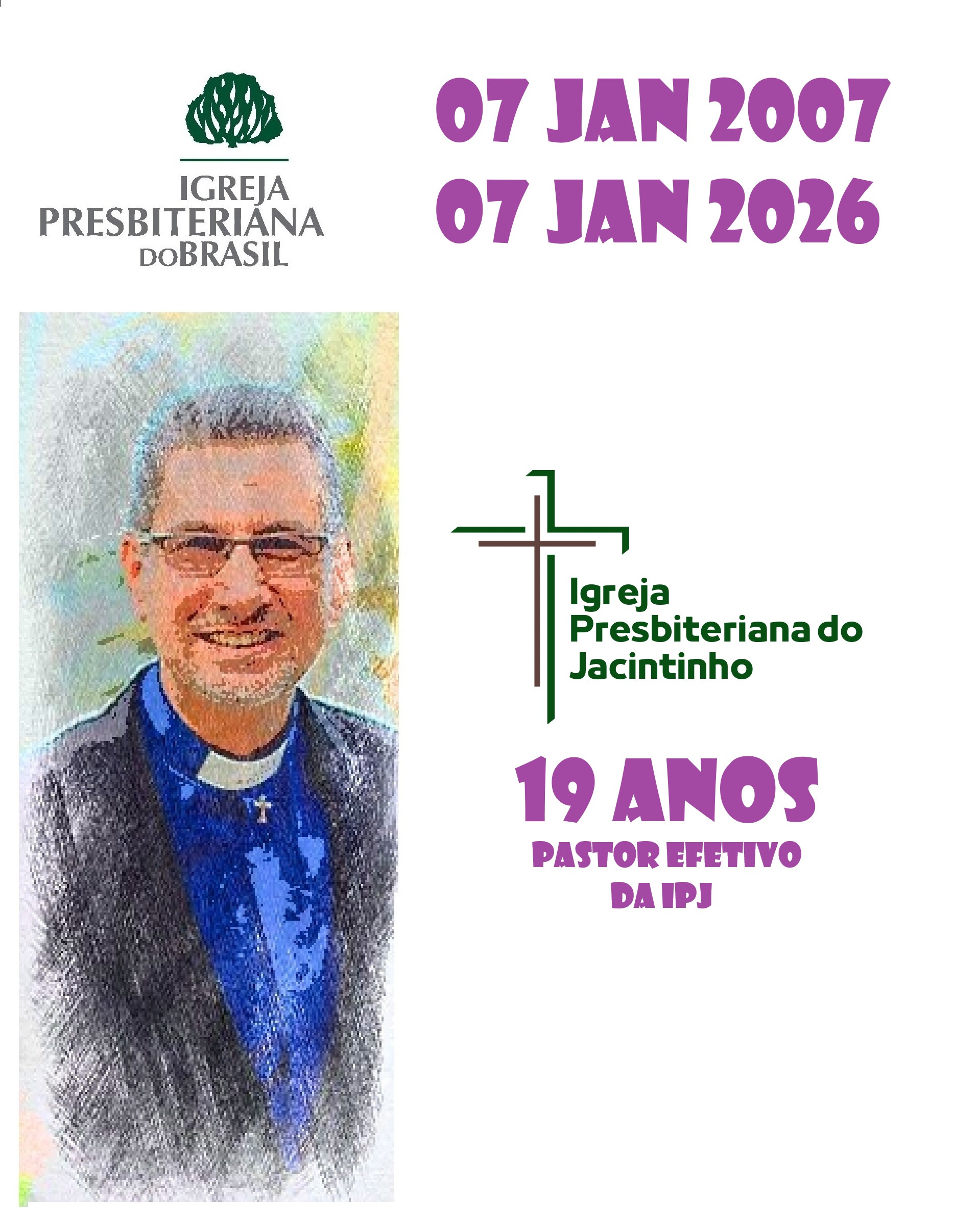 Pastor da IPJ