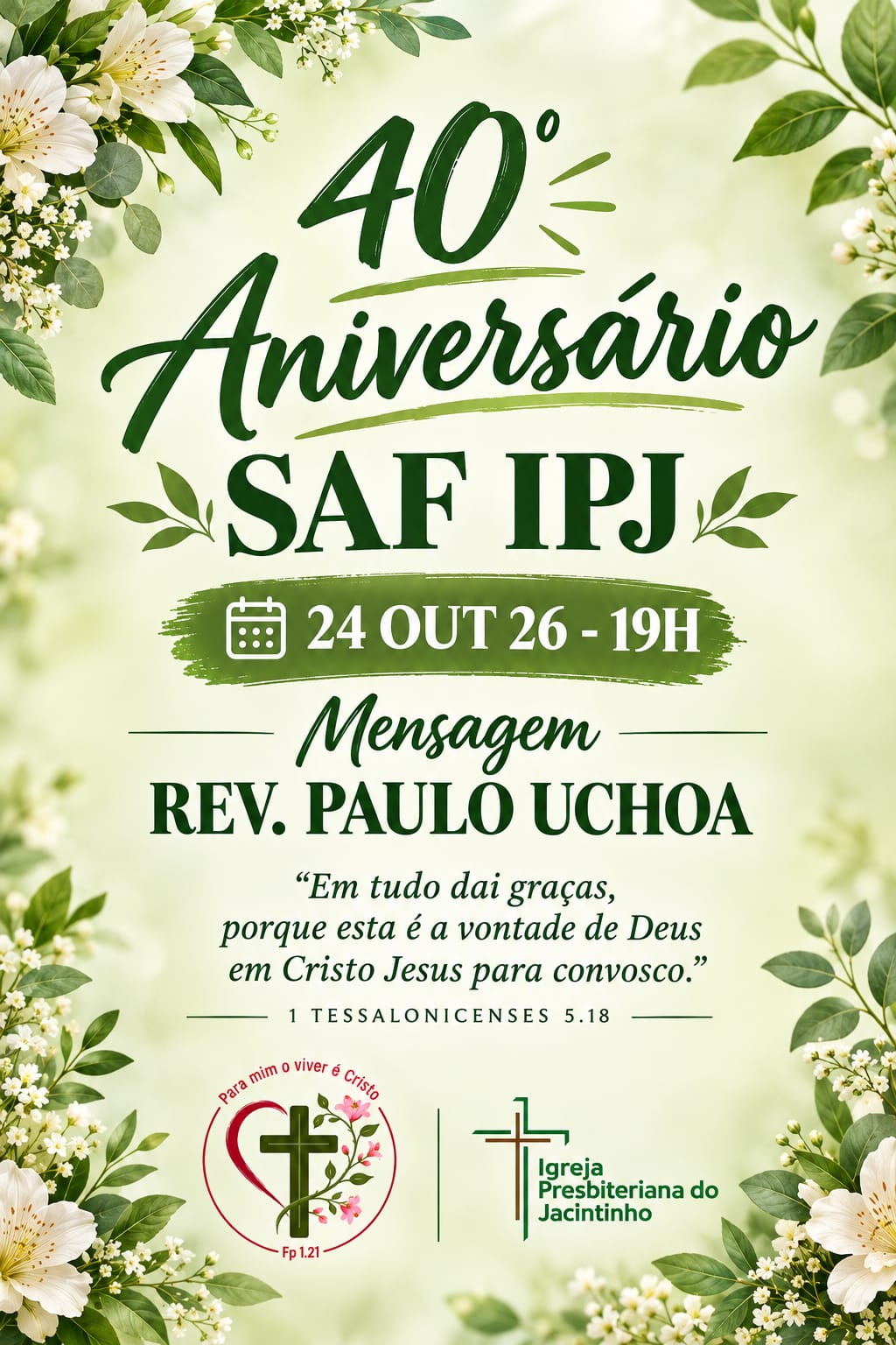 Aniversário da SAF